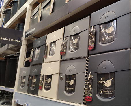 designer produit industriel boite aux lettres renz